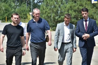 Министр Спорта Проверил Ход Строительства Нового Спорткомплекса