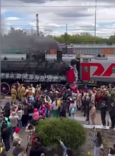 Уникальная Выставка ‘Поезд Победы’ на Станции ‘Белореченская’