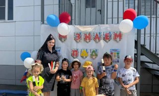 Акция «Ребенок – главный пассажир» в детских лагерях Темрюка