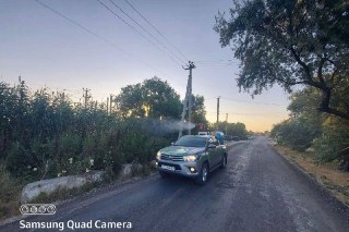Обработка от комаров в сельских округах: Благовещенск и Витязево