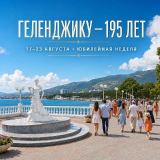 Геленджик празднует 195 лет: Мероприятия на целую неделю!