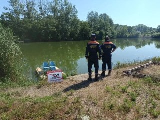 В Белореченске спасатели предупреждают о купании в опасных местах