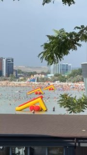 Лечебный пляж Анапы: запах тины и активный отдых