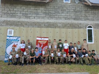 Казачьи Состязания на Хуторе Фадеевском в Честь Дня Крещения Руси