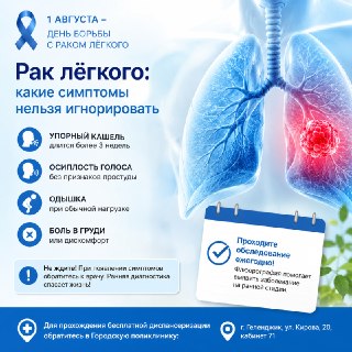 Симптомы рака лёгкого: когда стоит обратиться к врачу